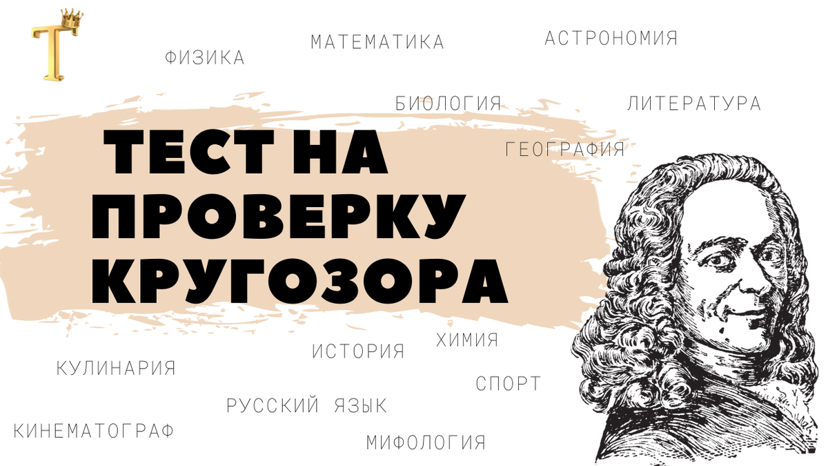 Большой тест на проверку кругозора: сможете набрать 15 баллов? |  Тесты.Перезагрузка | Дзен