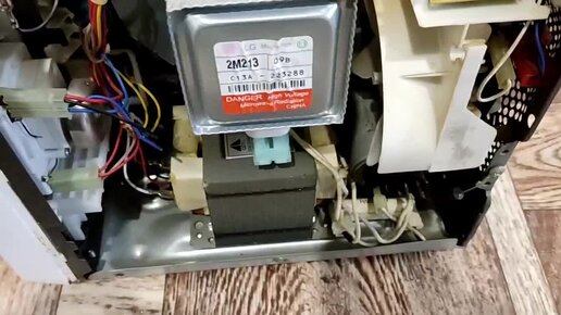 Ремонт микроволновки LG, такого Вы ещё не видели. Внесенная ...