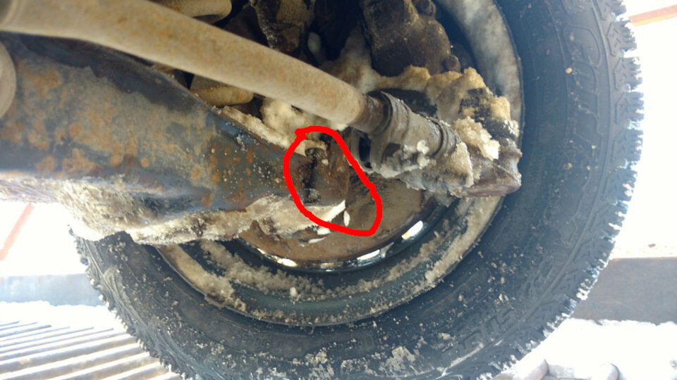 ограничители на нижних рычагах