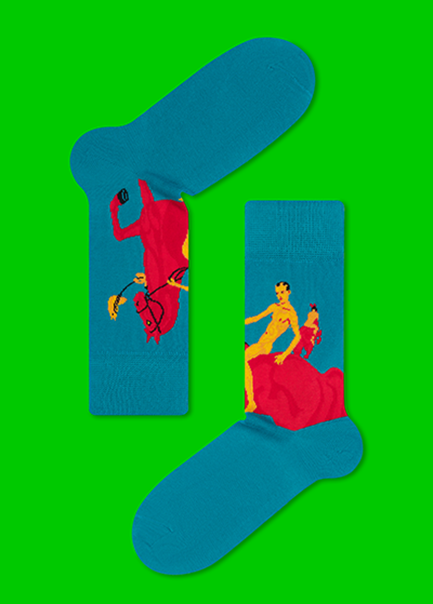 Носки «Купание красного коня» Петров-Водкин