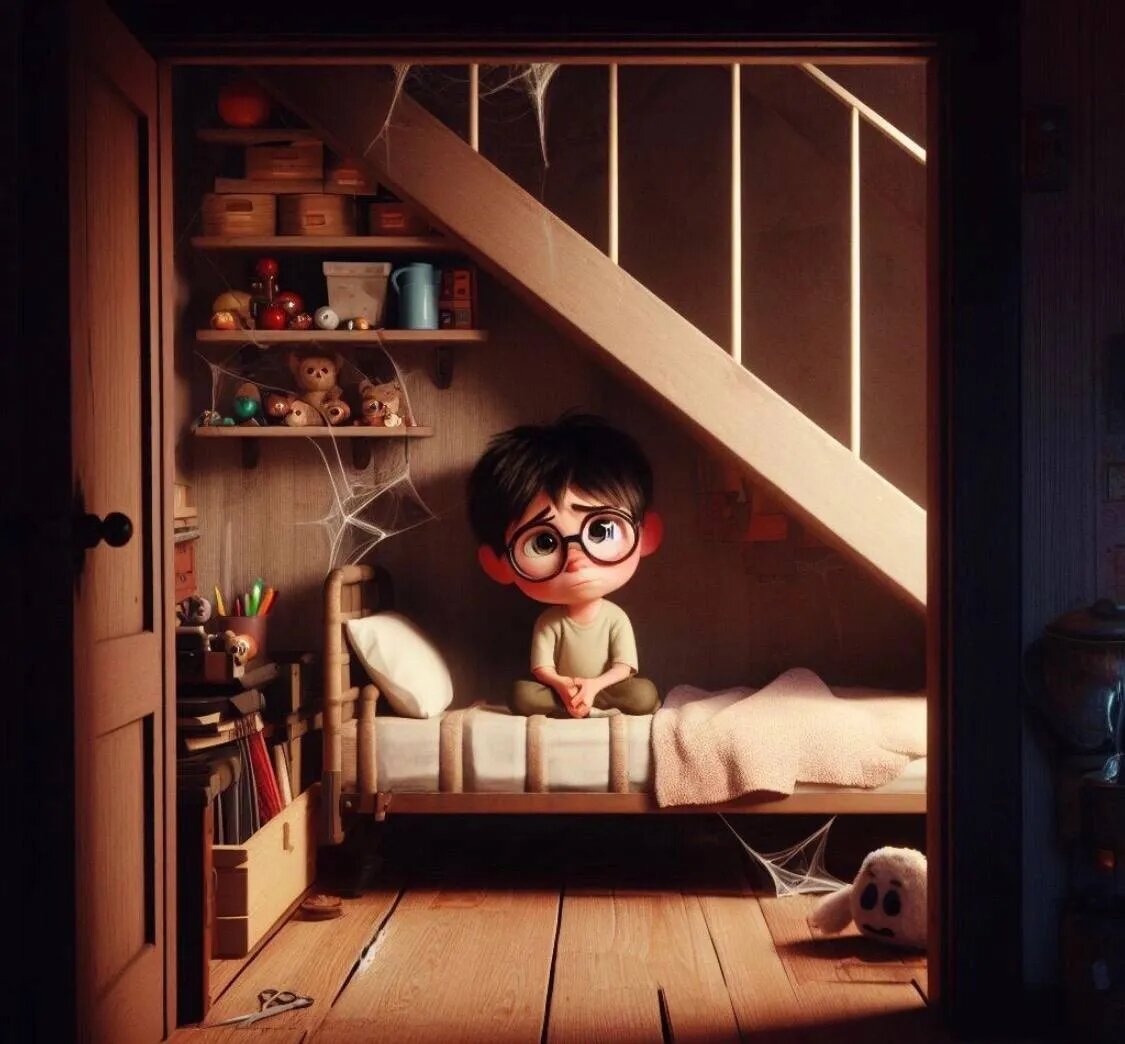 «Гарри Поттер и философский камень» в стиле Pixar   📷