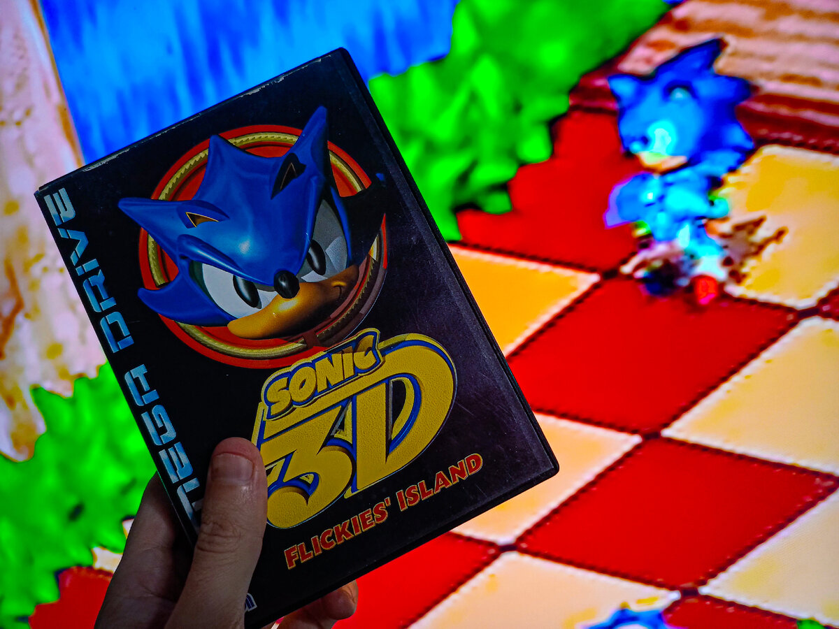 Sonic 3D на Sega Mega Drive | Пресс Старт | Дзен