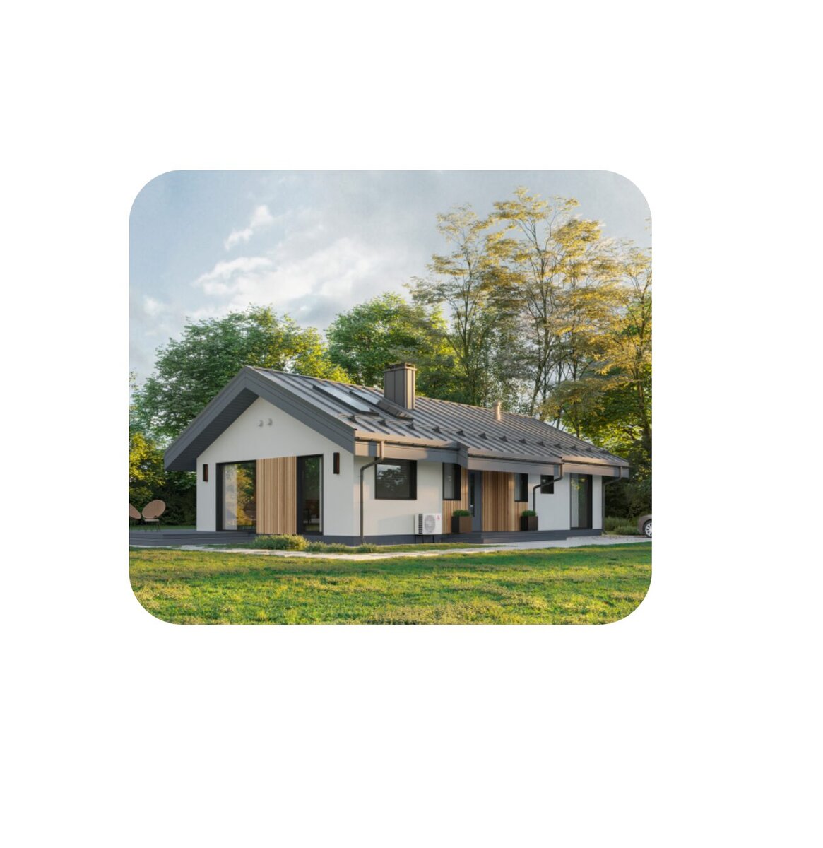 Проект дома в коттеджном поселке «Рябиновый»