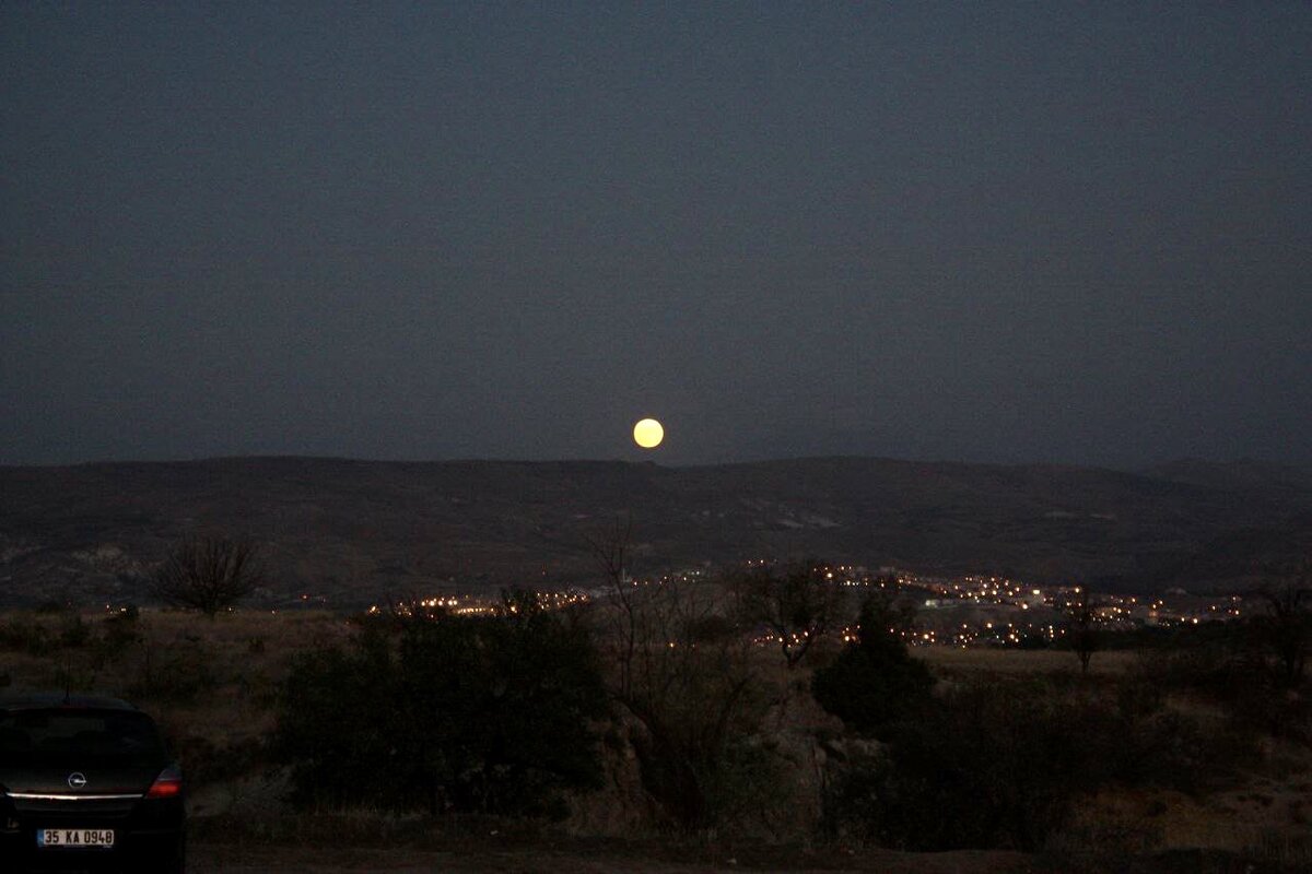 А вот луна там была прекрасная😊