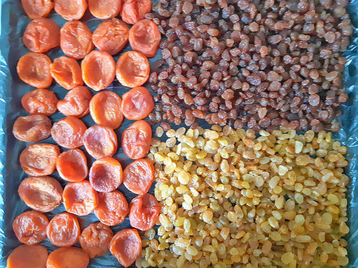 Промыла от масла и высушила