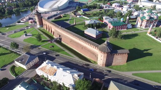 Прогулка по Коломне в Московской области