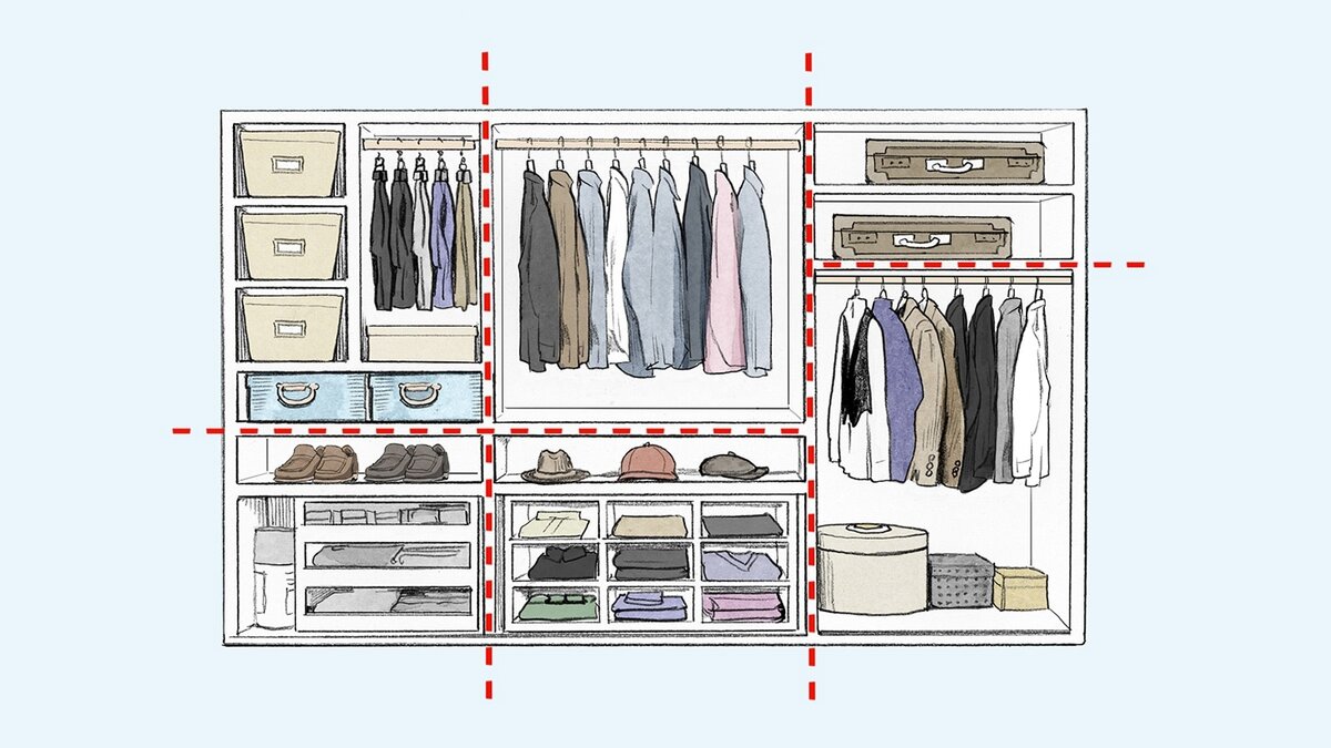 Гардеробная комната: какой она должна быть?