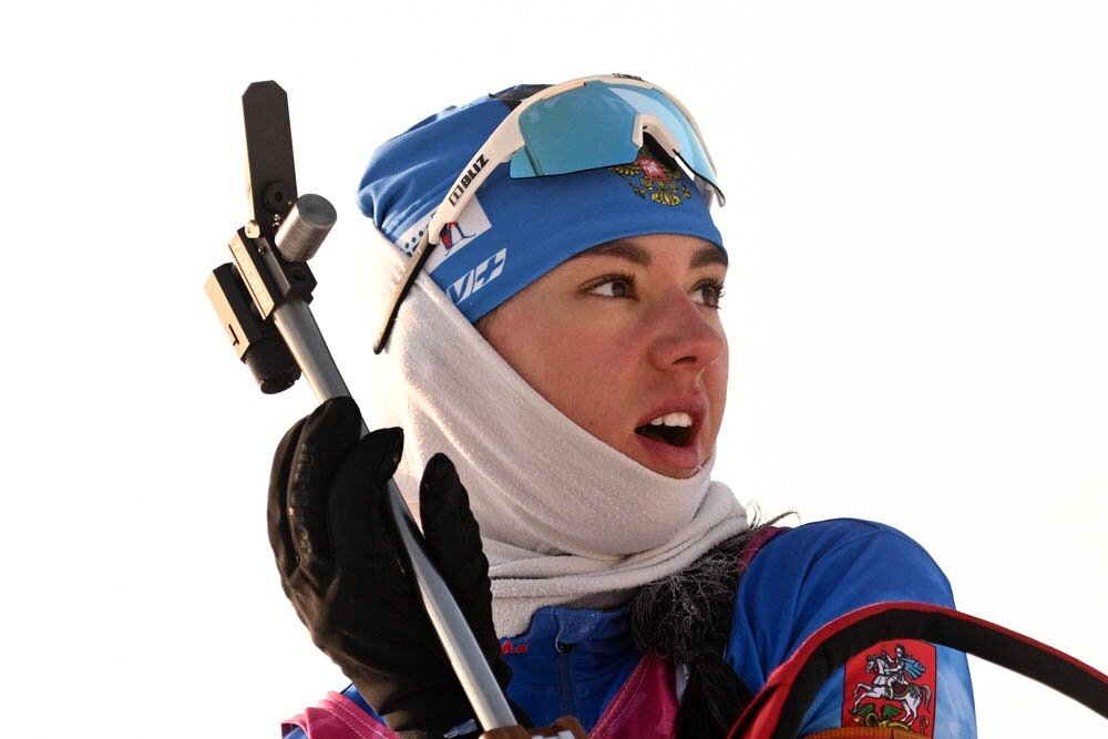    В первый же день Международной лиги клубного биатлона Анастасия Гореева вместе со своим женихом Каримом Халили принесли в копилку будущей семьи два миллиона рублей. / РИА Новости