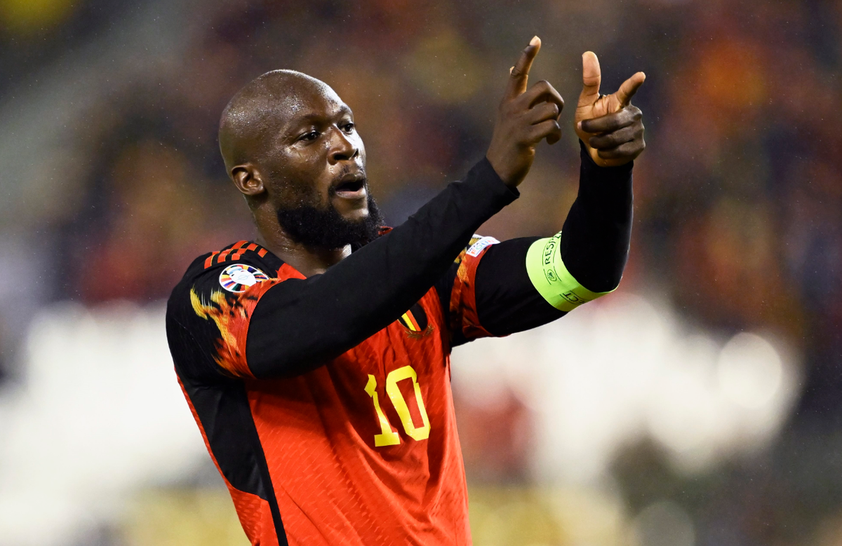 Ромелу Лукаку отгрузил в ворота Азербайджана четыре мяча. Фото: globallookpress