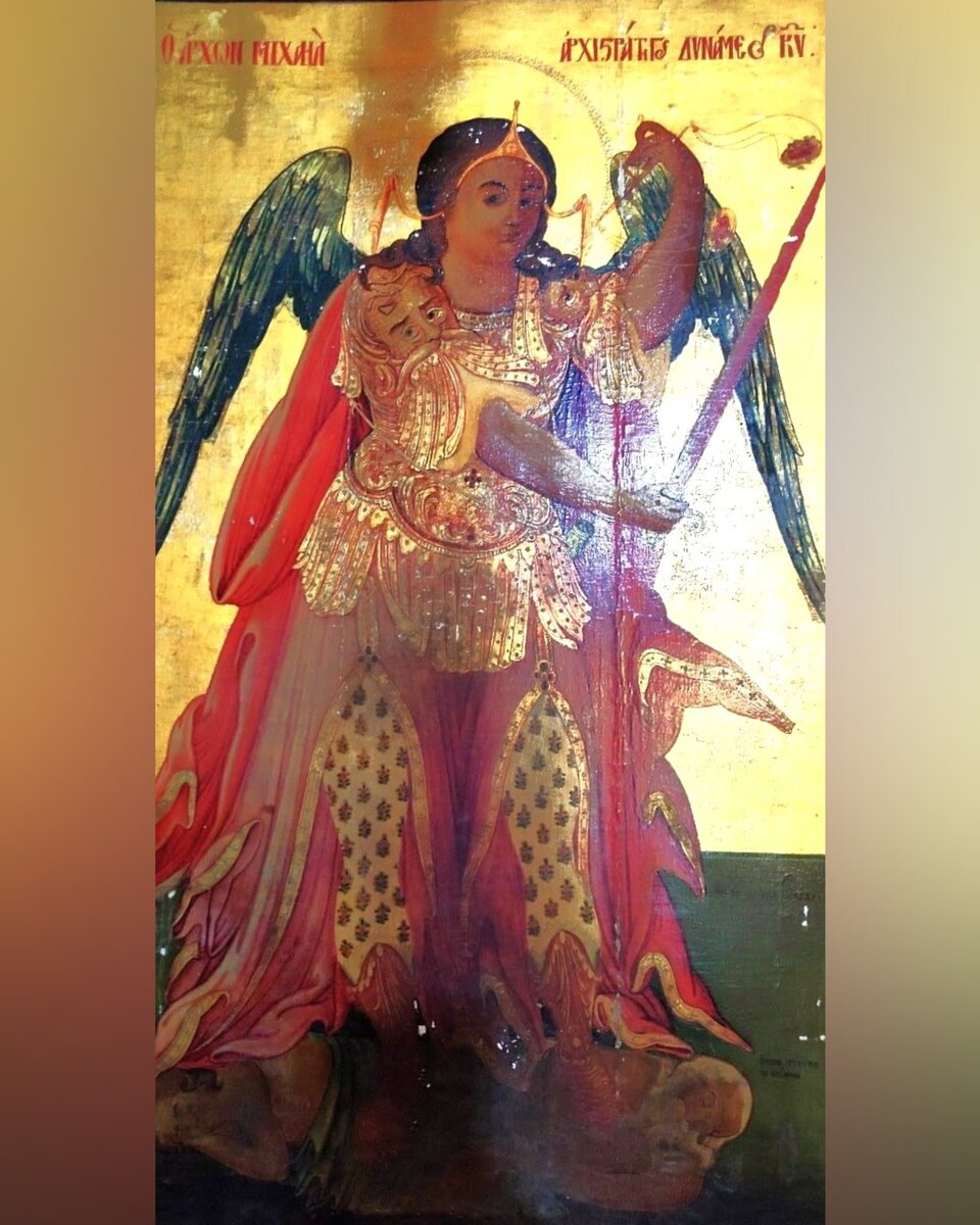 Северный Кипр, аббатство Беллапаис, икона Архангела Михаила