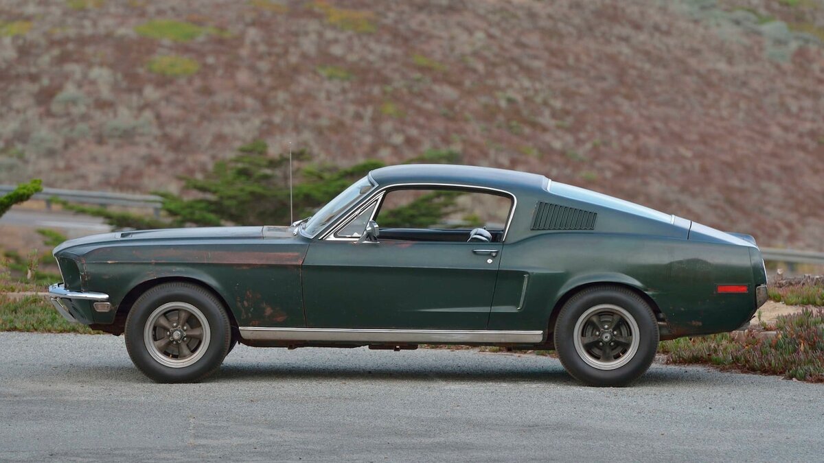 1968 Ford Mustang GT Fastback из фильма «Буллит» (Bullitt)
