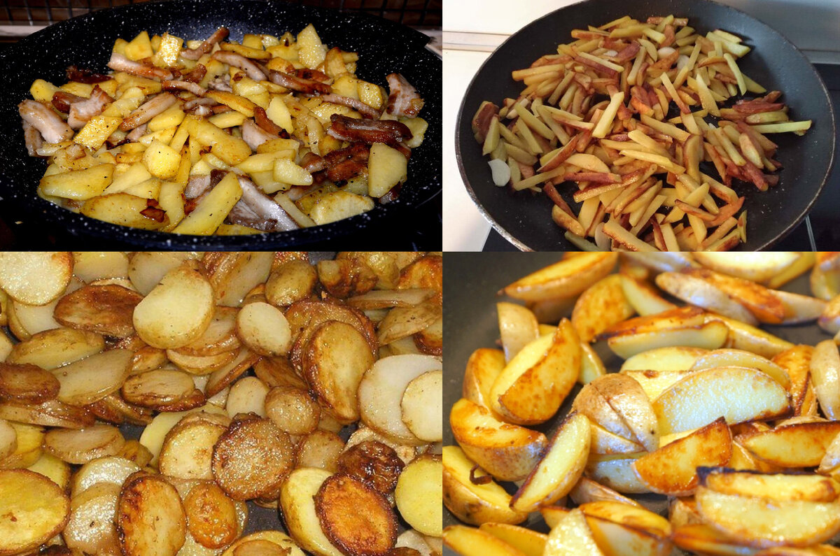 Жаренная картошка одно из самых легких быстрых и вкусных блюд которое не требует рецепта, пропорций, четкого соблюдения каких либо технологий.