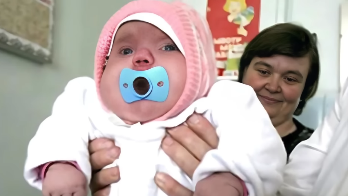 Вот такую девочку-богатыря родила Татьяна Халина в 2007 году 