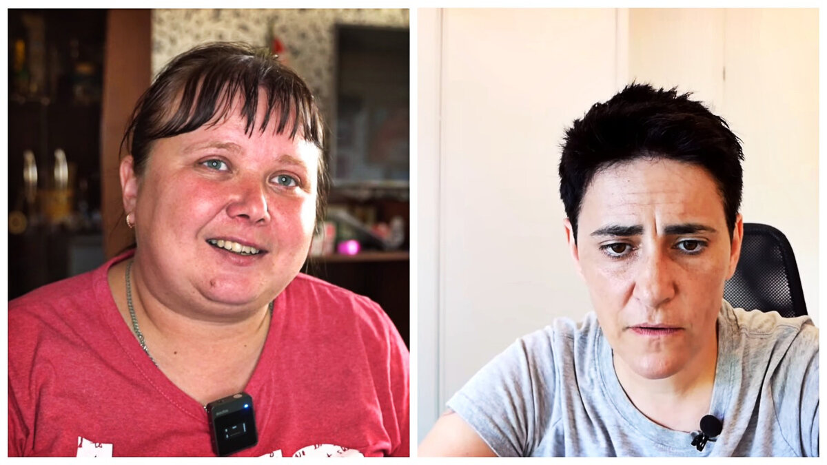 Во время беседы со старшей дочерью Халиных - Дарьей Куцепал