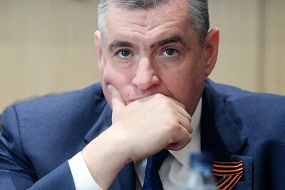    Руководитель фракции ЛДПР в Государственной Думе РФ, председатель Комитета Государственной Думы РФ по международным делам Леонид Слуцкий на внеочередной конференции №73 Московского городского отделения партии ЛДПР. ©Алексей Майшев РИА Новости