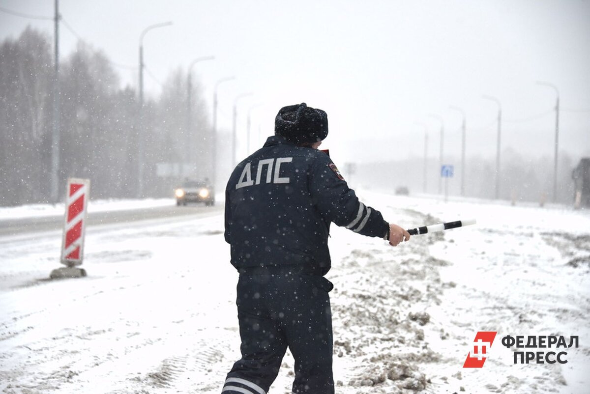 Движение ограничивали из-за погодных условий.  Фото: ФедералПресс / Полина Зиновьева