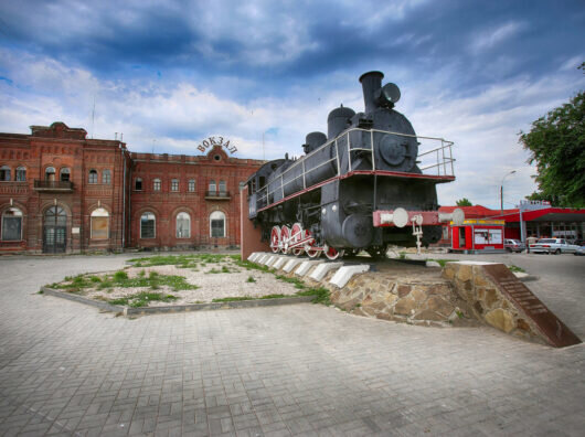    ж/д вокзал Таганрог-2 // фото: photoby.ru