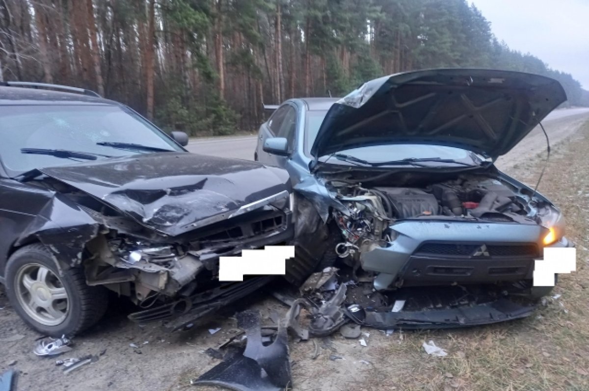    На Тамбовщине выезд на «встречку» обернулся серьёзным ДТП
