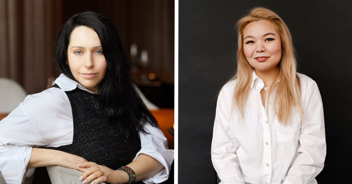 Ольга Копцева и Айта Лузгина