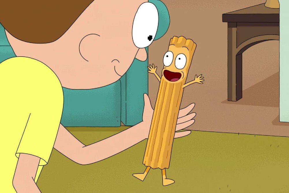     Кадр из 7 сезона мультсериала «Рик и Морти» (2023)