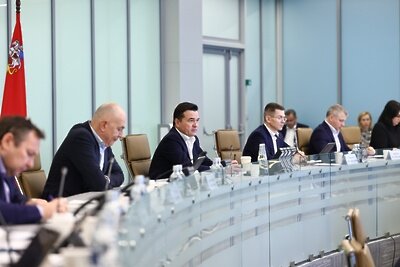    Совещание Губернатора Московской области Андрея Воробьева с руководящим составом правительства Московской области и главами городских округов © Антон Чернов, «Подмосковье Сегодня»