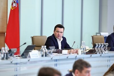    Совещание Губернатора Московской области Андрея Воробьева с руководящим составом правительства Московской области и главами городских округов © Антон Чернов, «Подмосковье Сегодня»