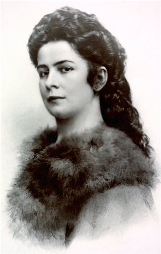 Императрица Сисси, фотография 1870-х годов. Фото: Людвиг Ангерер