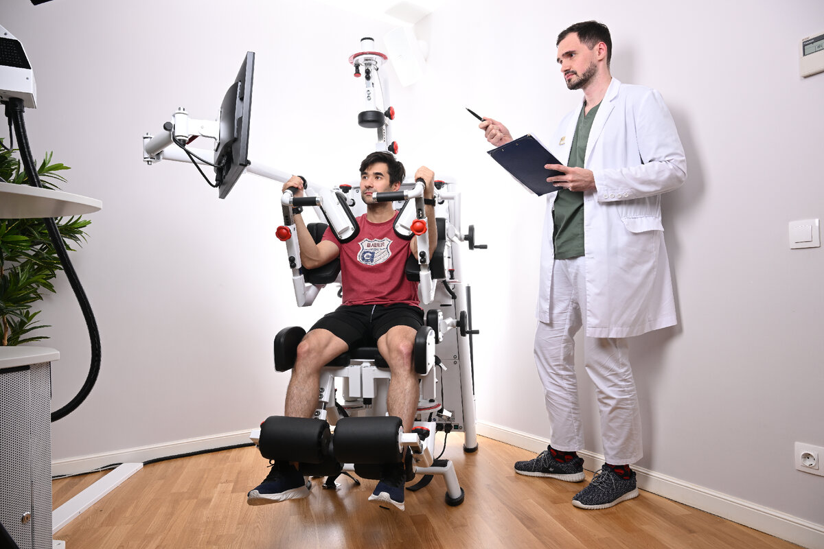 Аппарат DIERS в кабинете велнес-диагностики центра Savoy Wellness