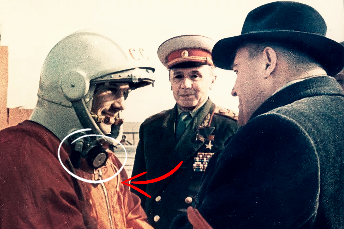 Почему именно гагарин. Королёв и Гагарин 1961.