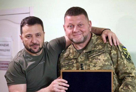    Владимир Зеленский и Валерий Залужный