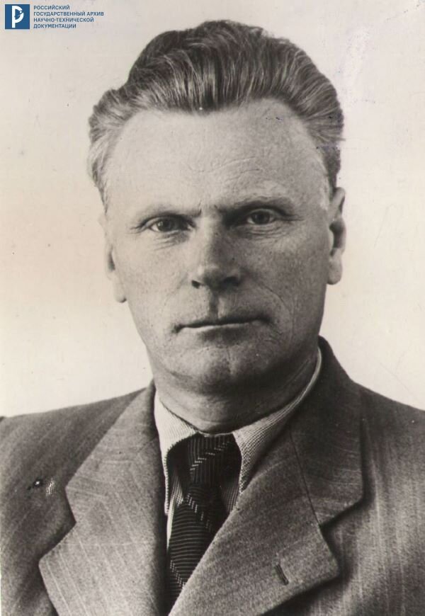 П.Д. Грушин – директор МКБ «Факел» (1953 – 1991), академик АН СССР, дважды Герой Социалистического Труда. [1950-е гг.]. РГАНТД. Ф. 348. Оп. 5-10. Д. 98.