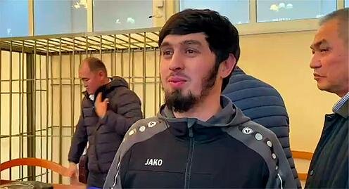 Мансур Мовлаев после освобождения. Кадр из видео