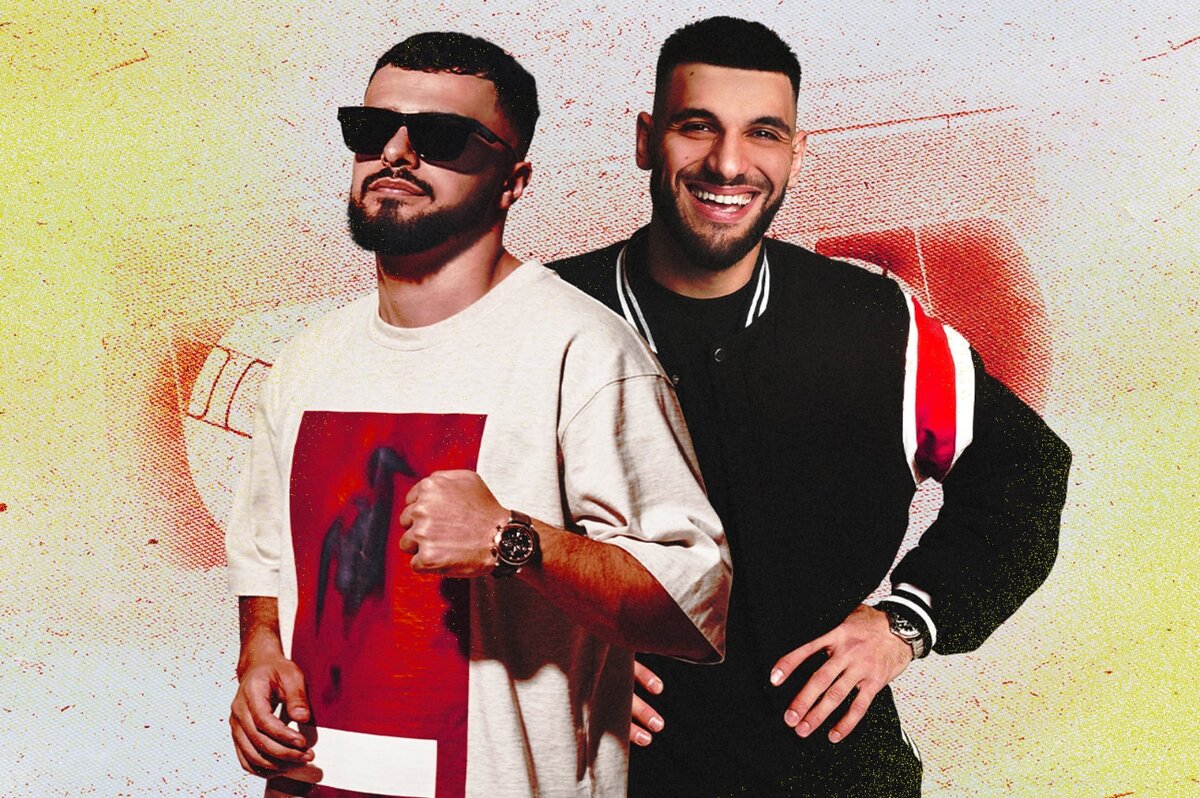 Вот они: A.V.G. и Jakone — слева направо