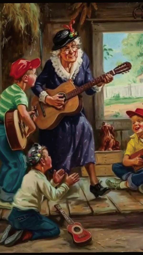 короткий ролик из открыток 