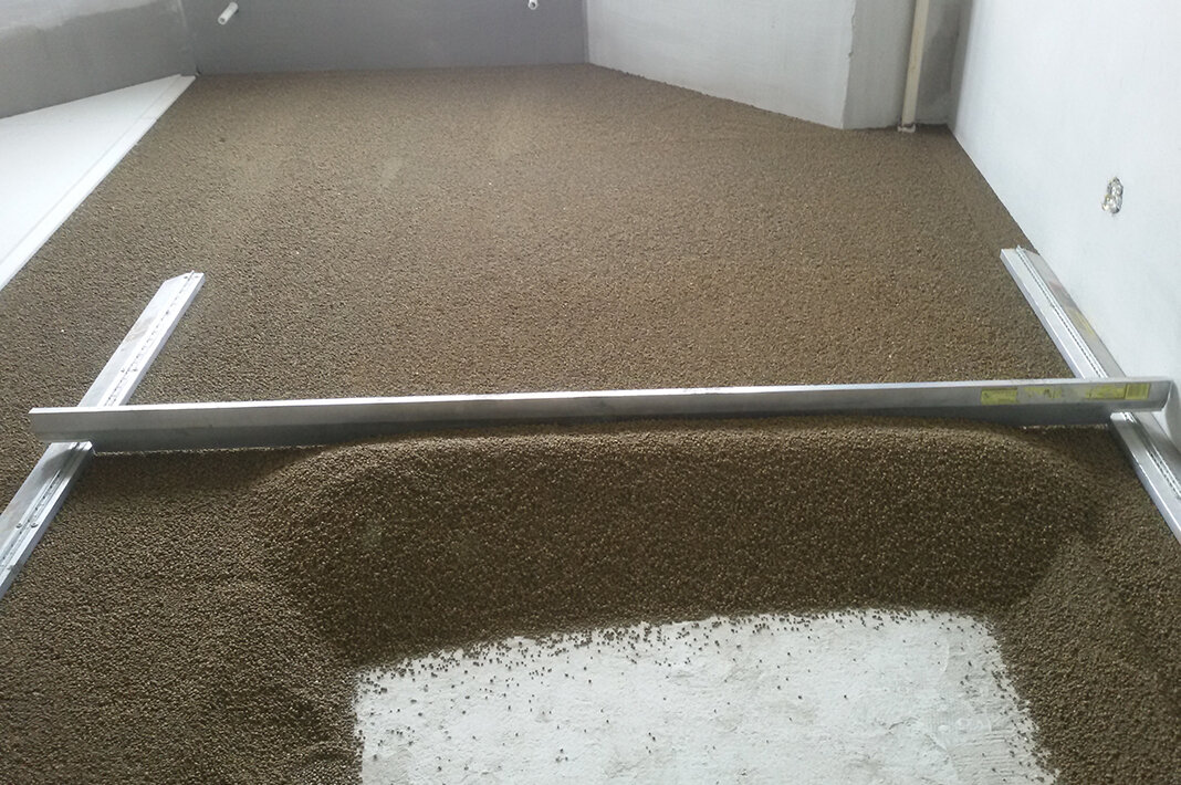 Сухая стяжка пола Кнауф в Самаре