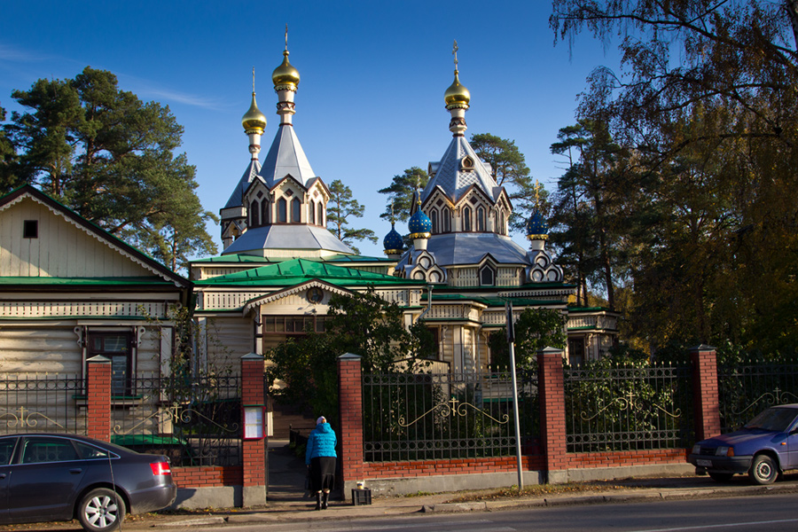 На фото: село Удельная, Московская область