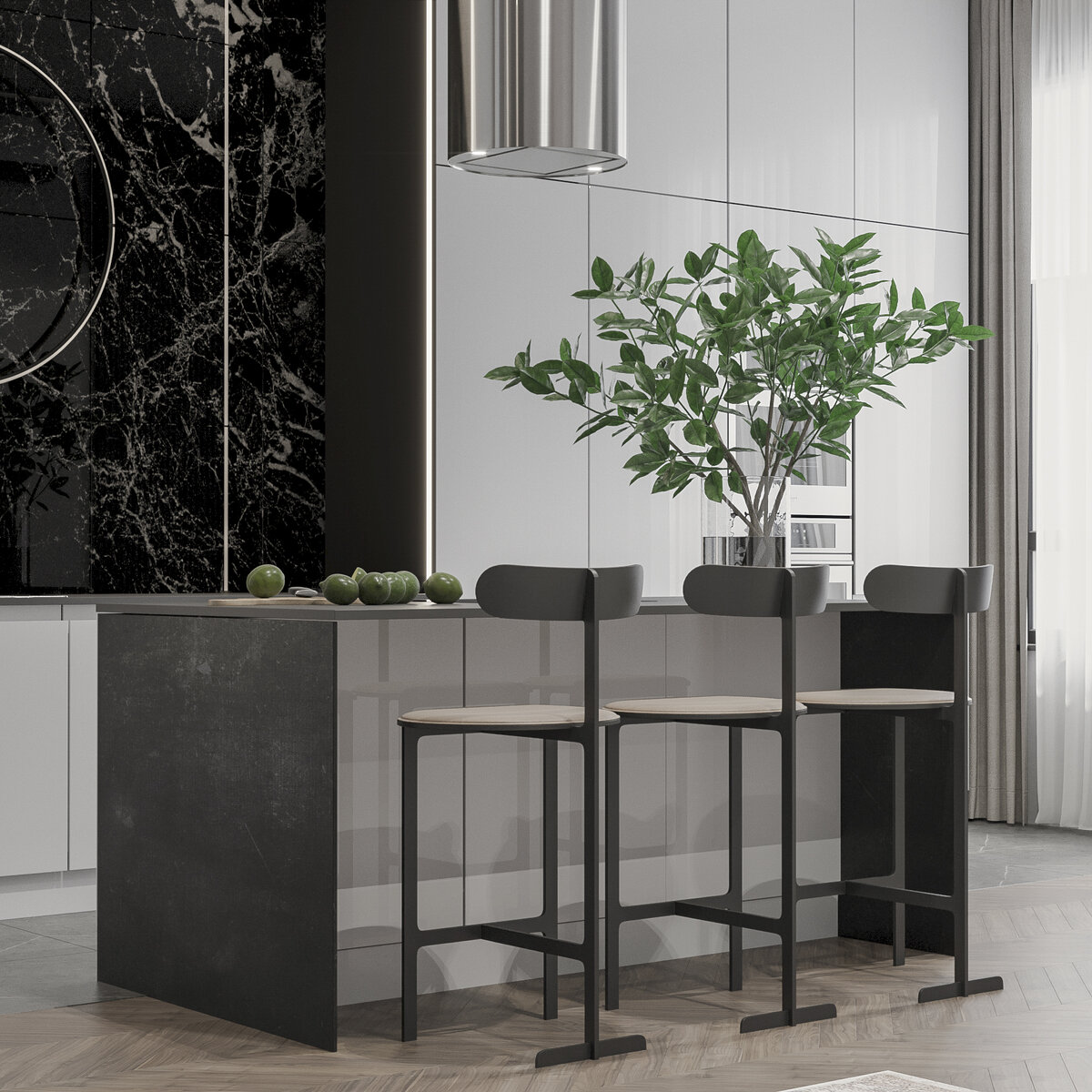 Фотографии представлены из дизайн-проекта Ивана Петрова