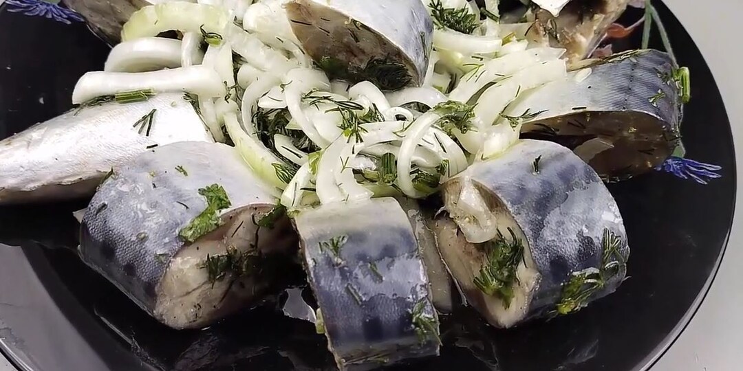 Фантастически вкусная Скумбрию с волшебным вкусом!Скумбрия маринованная/Сагудай