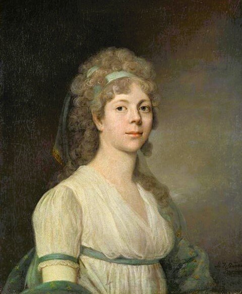 «Великая княжна Мария Павловна», худ. Мартин Фердинанд Квадаль, 1799 год