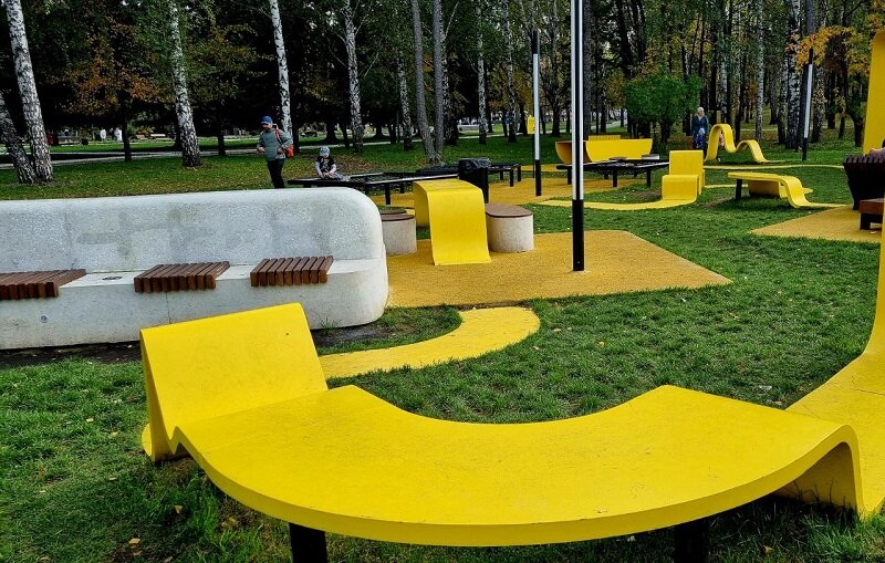 Екатеринбург. Центральный парк культуры и отдыха имени В.В. Маяковского. Фото: Марина Чеботаева