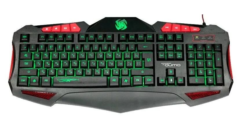 Вот такая вот клавиатура была подвержена ремонту.