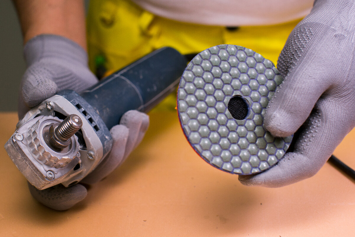 АЛМАЗНЫЙ ГИБКИЙ ШЛИФОВАЛЬНЫЙ КРУГ KATANA