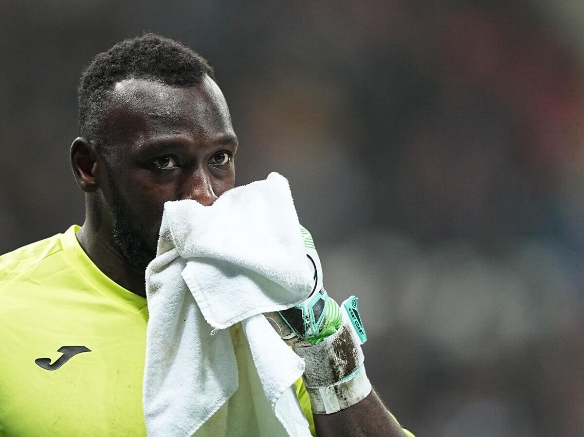    Вратарь сборной Кубы Райко Аросарена© РИА Новости / Александр Вильф