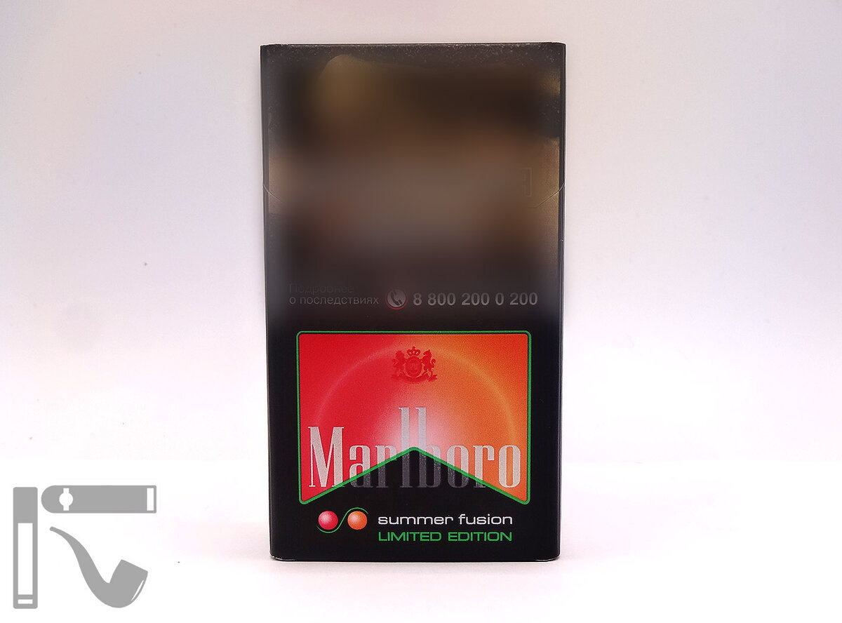 Сигареты Marlboro Summer Fusion. Фото: © канал "Уголок Курильщика"
