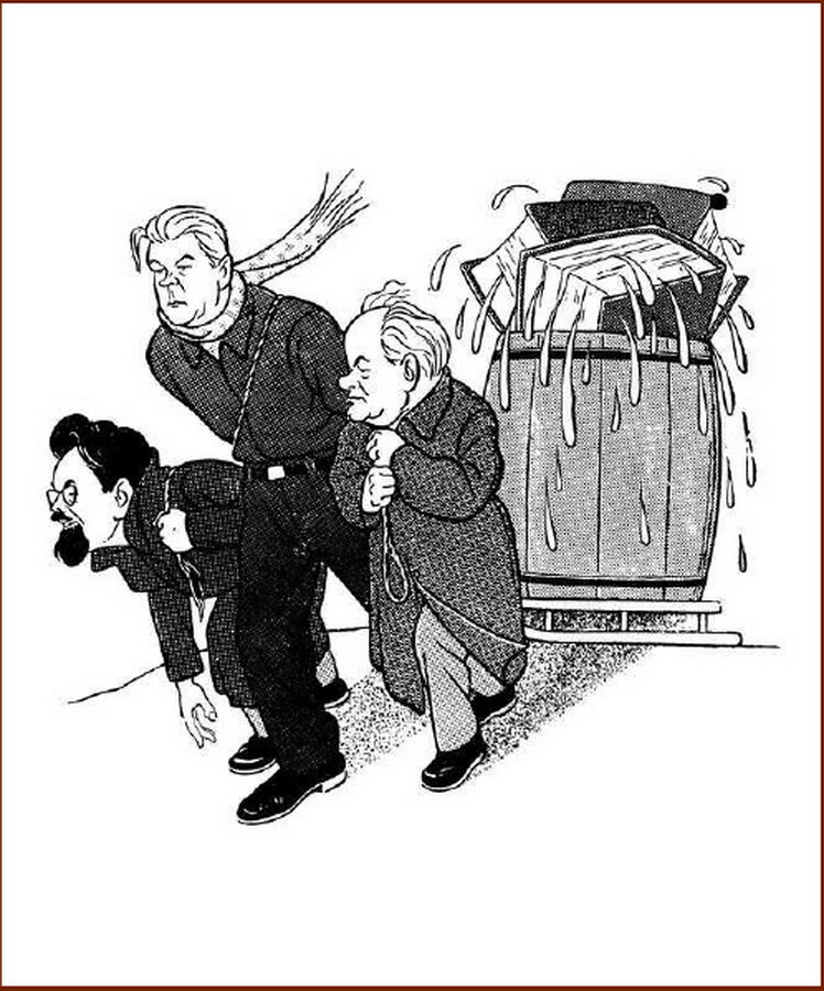 Шарж Иосифа Игина из книги "Музей друзей", 1962г.