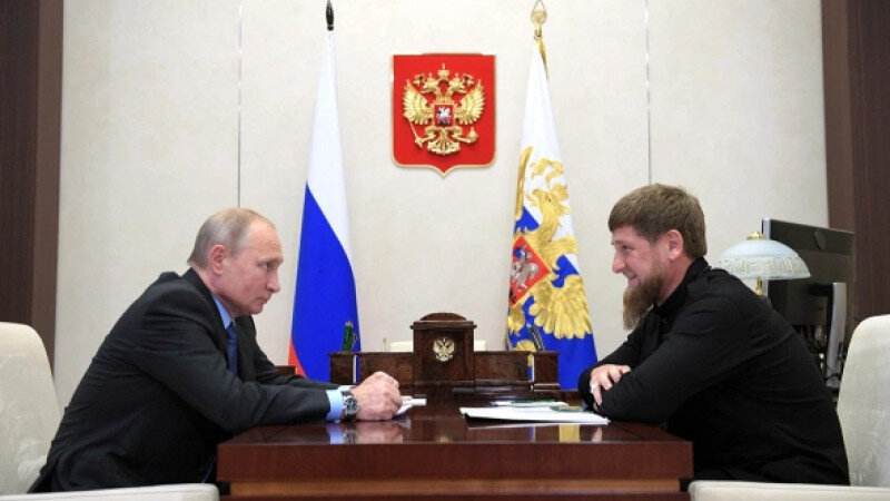     Владимир Путин и Рамзан Кадыров Global Look Press.