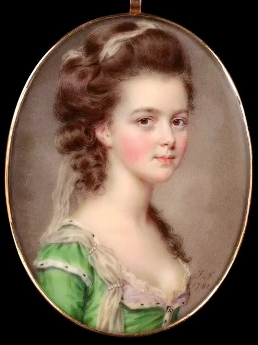 Екатерина II в юности.Фото Яндекс.Картинки