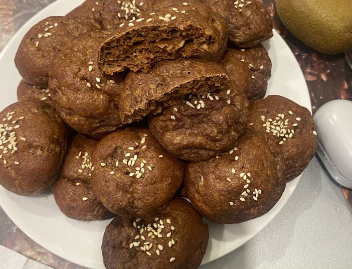Пряники из творога и ржаной муки