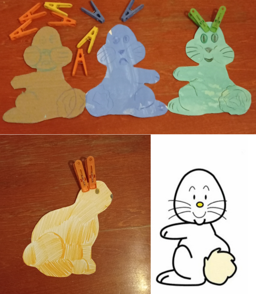 Про зайцев из овалов или как правильно рисовать с детьми.