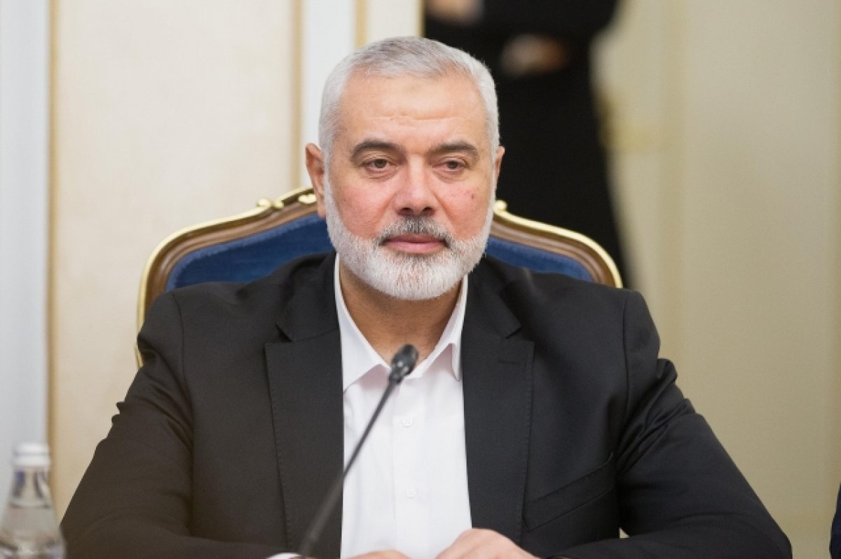    Глава ХАМАС Хания заявил о приближении соглашения о перемирии с Израилем